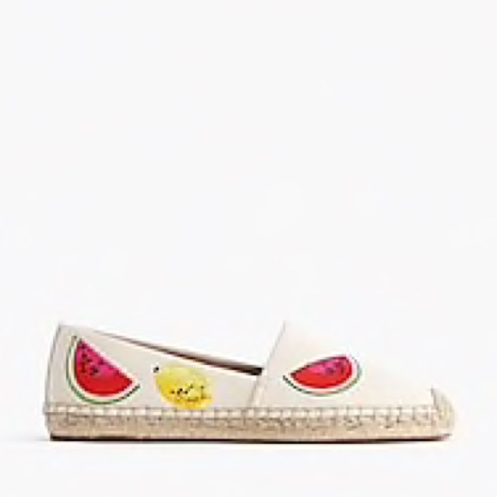J. Crew - Embroidered Canvas Espadrilles - Picture 2 of 3